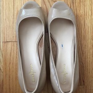 Cole Haan Nike Air Peep Toe Wedges